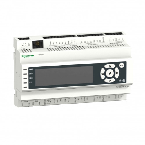 ПЛК с дисп для чиллеров 23 вх/вых Modbus