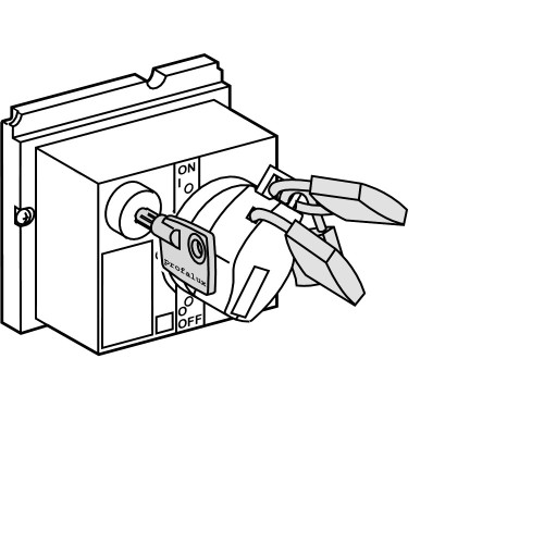 RONIS LOCK 1351A C800/C1251NHL