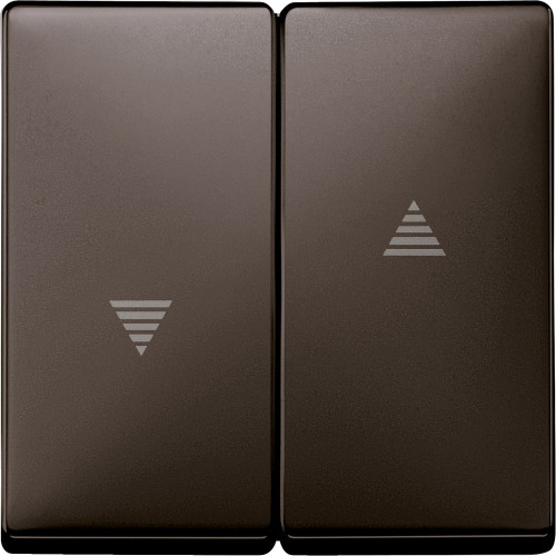 КЛАВИША Х2 ДЛЯ ЖАЛЮЗИ, КОРИЧНЕВЫЙ