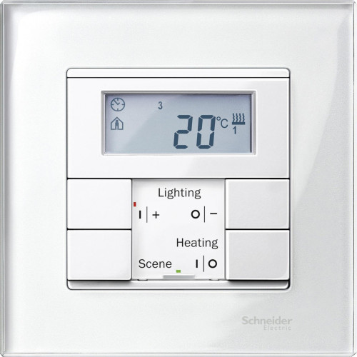 MERTEN M-Elegance РАМКА стеклянная 1 пост, БРИЛЛИАНТ, SM