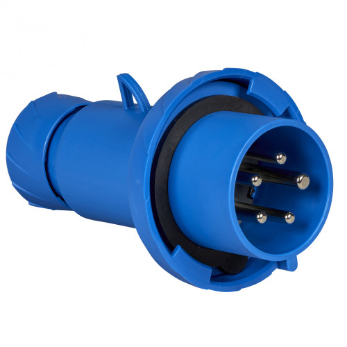 КАБ ВИЛКА БЫСТР 32А 3P-N-E 200-250 IP67