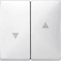 КЛАВИША Х2 ДЛЯ ЖАЛЮЗИ, БЕЛЫЙ