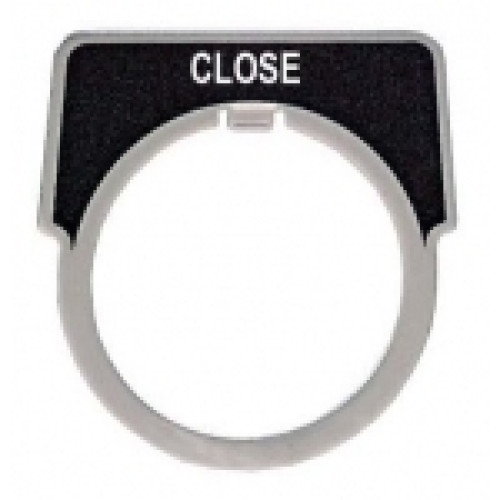 МАРКИР. ПЛАСТИНА CLOSE