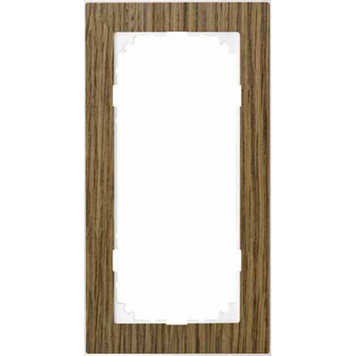 MERTEN M-Pure Decor РАМКА 2 поста б/перегородки, ДУБ/БЕЛЫЙ, SM