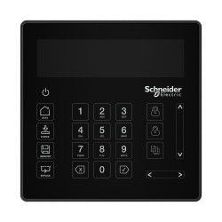 Клавиатура с ЖК дисплеем Security Expert, RS485,ЖКД 16х2,=12В,0+49°С,черн