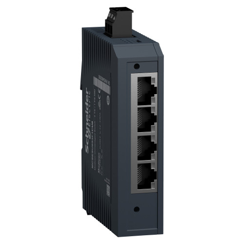 Коммутатор неуправл. Modicon, 4TX/1FX-MM