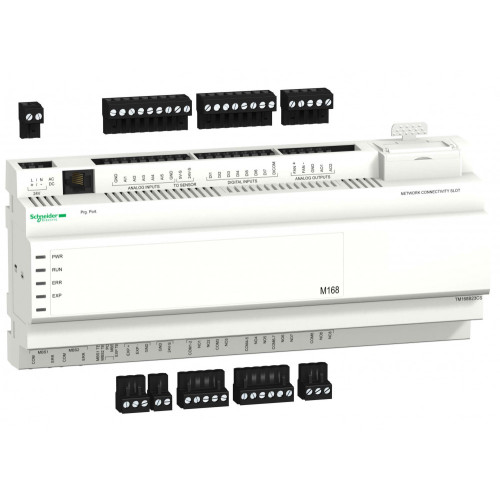 ПЛК с дисп 23 вх/вых, Modbus, Solution