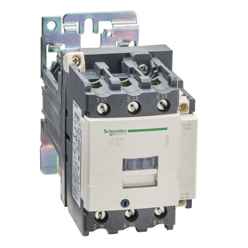 КОНТАКТОР.3Р,40A,НО+НЗ,24VDC,РАСШ.
