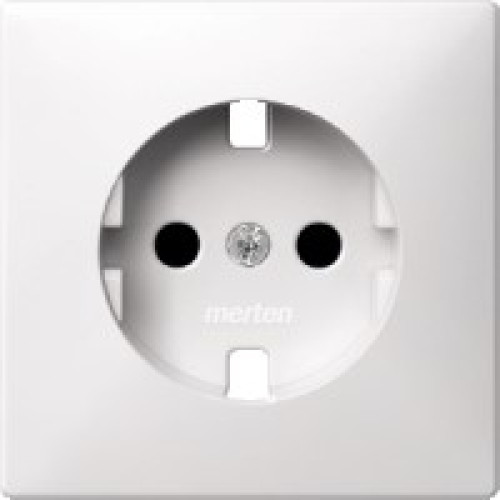 MERTEN ЦЕНТР.ПЛАТА д/механизма розетки, ПОЛ.БЕЛЫЙ, QF SD