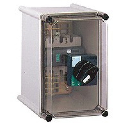 ГЕРМЕТИЧНЫЙ ШКАФ IP55 INS40/160 С ЧЁР ПОВ РУК