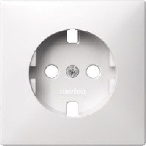 MERTEN ЦЕНТР.ПЛАТА д/механизма розетки б/ус.защиты ПОЛ.БЕЛЫЙ, QF SD