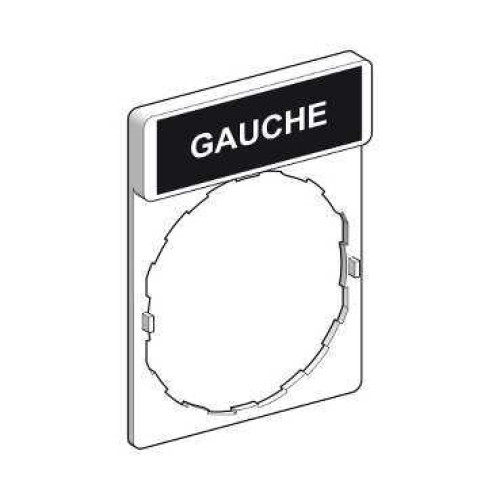 ДЕРЖАТЕЛЬ МАРК-КИ, С НАДПИСЬЮ GAUCHE