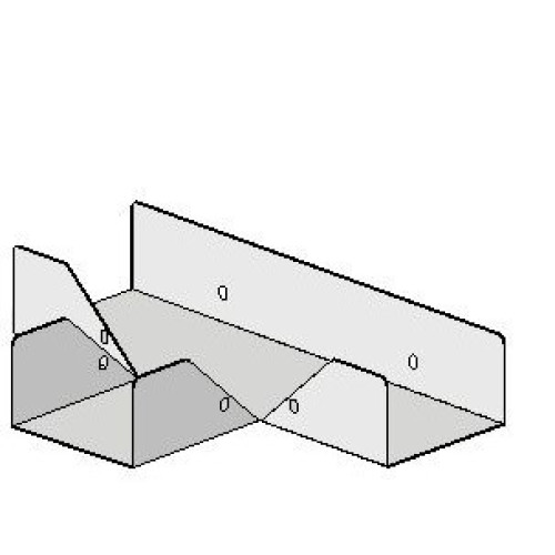 Секция T W12/60-70 SKH предв. оцинк. SchE