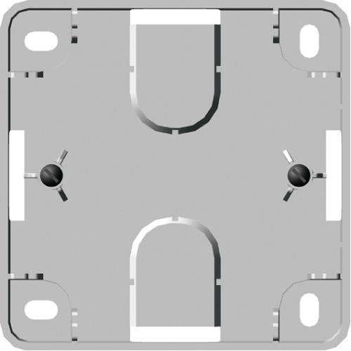 Коробка накладного монтажа 1 пост белый  Wessen59