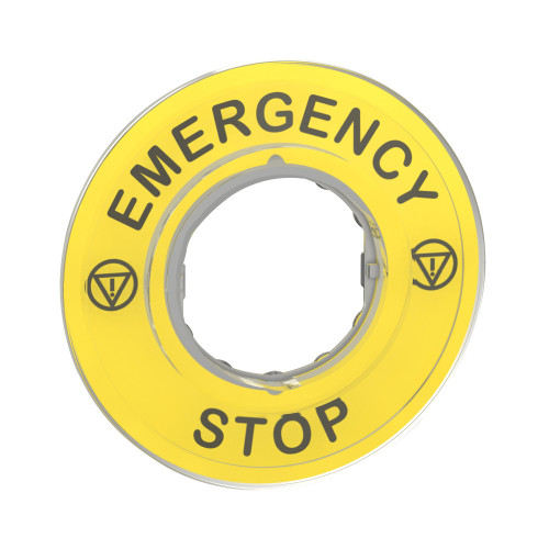 Маркировка 3D EMERGENCY STOP SchE