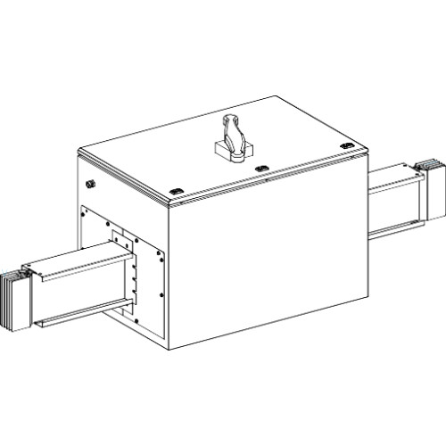 Шкаф PLM 647х436х250 штанг. замок RAL7035 IP66 SchE